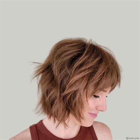 short shag hairstyles trendy   mon petite daisies