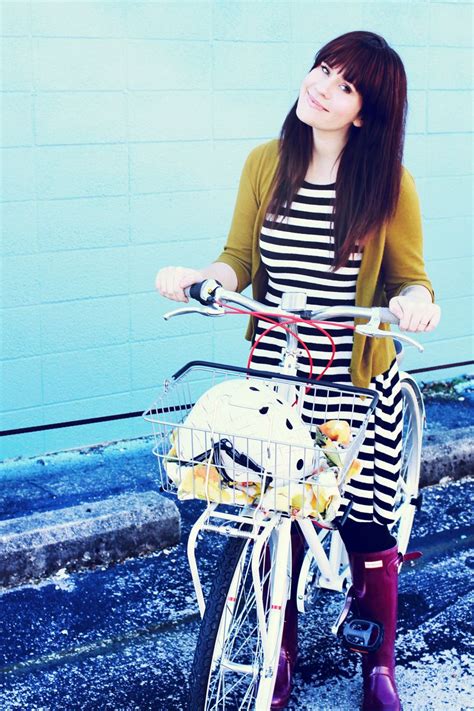 Hunter wellies on A Beautiful Mess - CycleStyle Australia