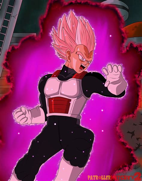 Vegeta Black Super Saiyan Rose by PatrollerWatchXV2 on DeviantArt