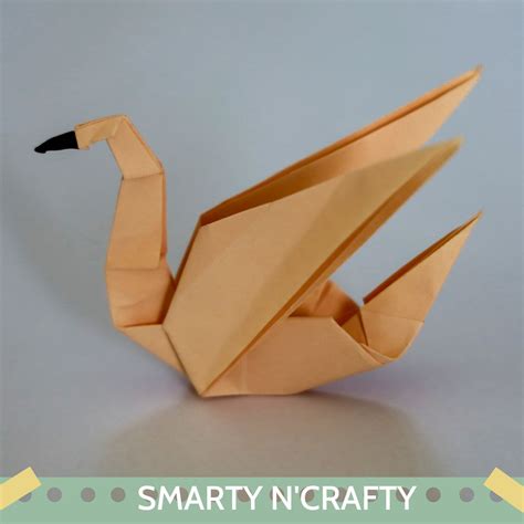 How to Make an Origami Swan: Instructions Step-by-Step - Smarty n'Crafty