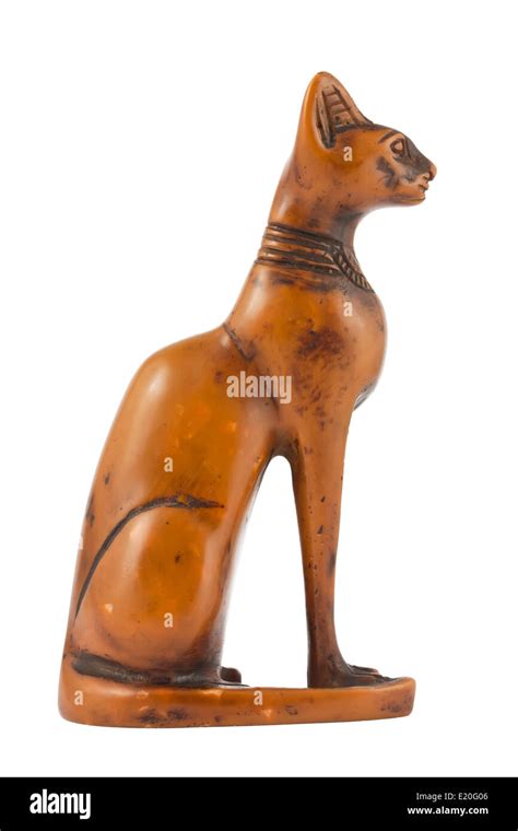 Egyptian cat statue Stock Photo - Alamy