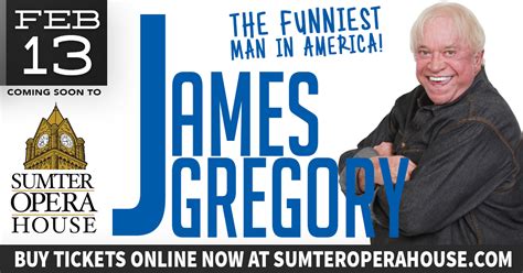 Comedian James Gregory - SC Arts Hub