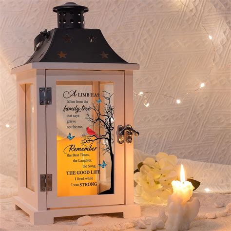 Amazon.com: Memorial Lantern, Sympathy Gifts for Loss of Loved One