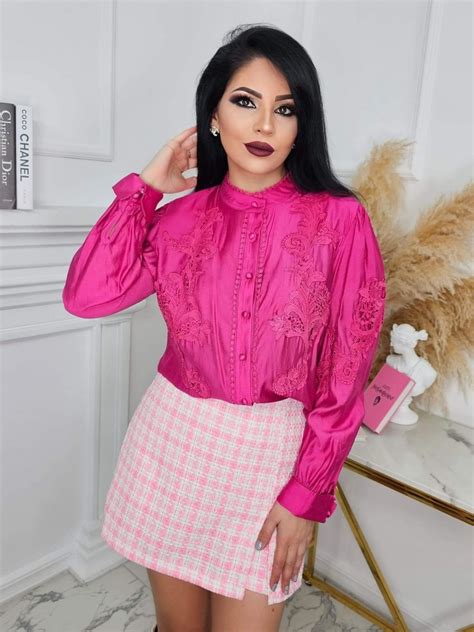 Луксозна риза в циклама | Ann Store