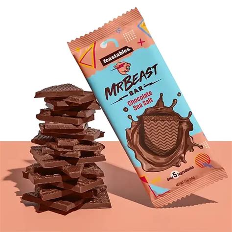 Шоколад Feastables Mr. Beast CHOCOLATE SEA SALT / мистер Бист (ID ...