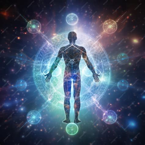 Premium AI Image | Illustration of human mind and body connection