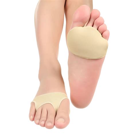 Autpro 2 Pairs Anti Slip Metatarsal Pads Sleeves Ball Of Foot