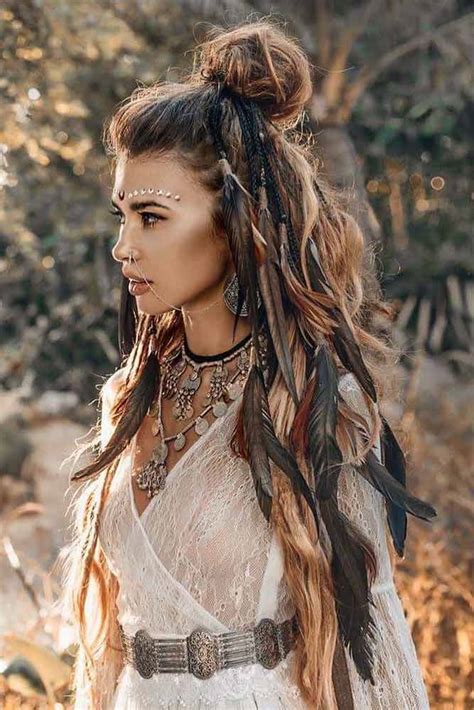 bohemian hairstyles  turn heads