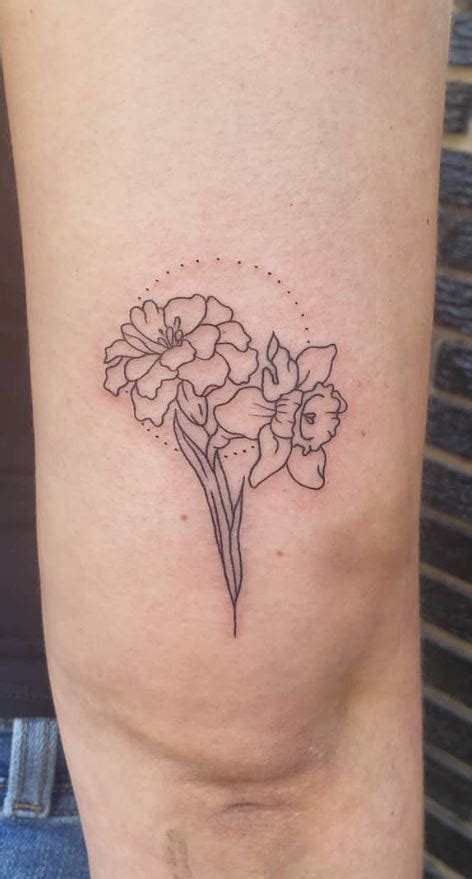 50 Meaningful Narcissus Flower Tattoos: Symbolism, Designs, and ...