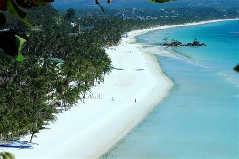 enjoy  beauty   white sand beach  boracay island philippines
