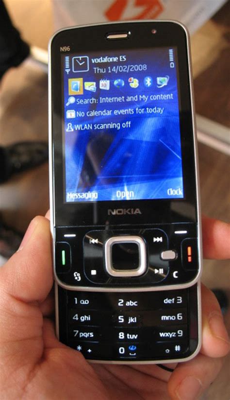Nokia N96 hands-on from Mobile World Congress 2008 - Pictures and hands ...