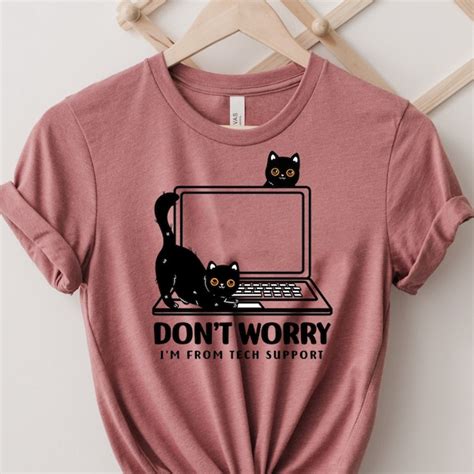 Funny Cat Shirt - Etsy