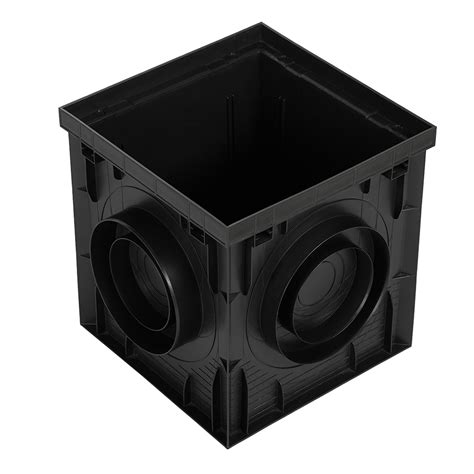 Дождеприемник пластиковый 300х300 мм Standartpark Polymax Basic черный ...