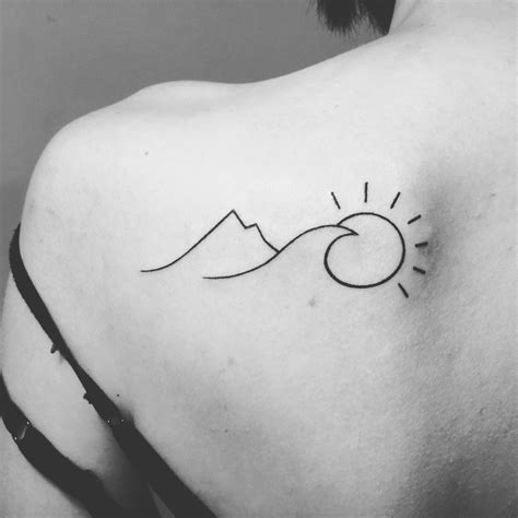 tattoo sun wave 3