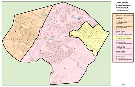 Elections/Voter Information | Hanover Township, NJ