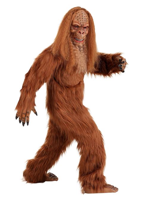 Jack Links Kids Sasquatch Costume, Big Foot Jumpsuit Halloween Costume