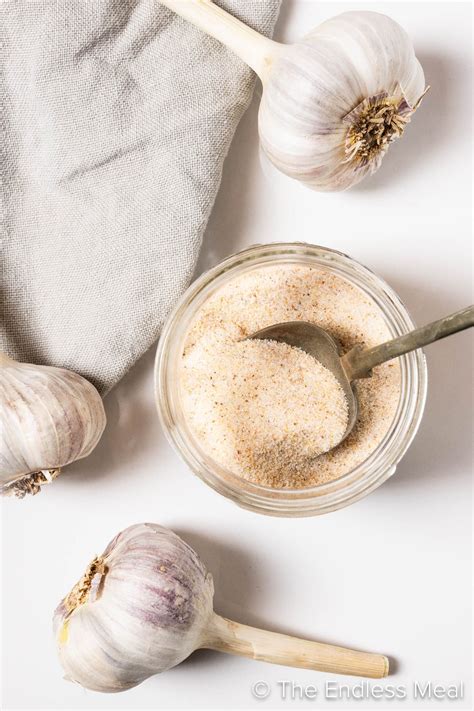 how to make garlic salt with garlic powder and salt