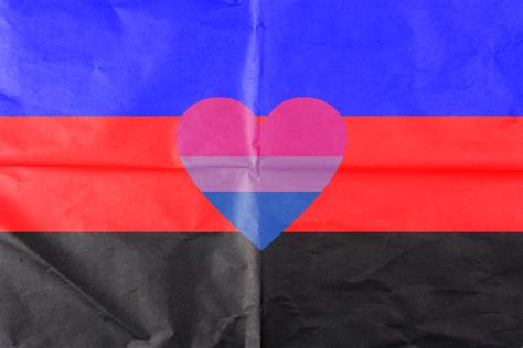 Bisexual/polyamorous flag by Multishippingfangirl on DeviantArt