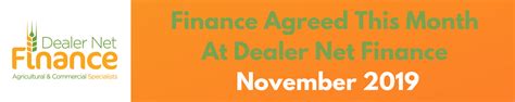 december  dealer net finance