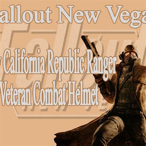 Fallout New Vegas Ranger Helmet - Etsy