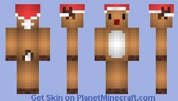 Christmas Reindeer Minecraft Skin