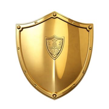 golden plate shield badge label certificate png transparent image