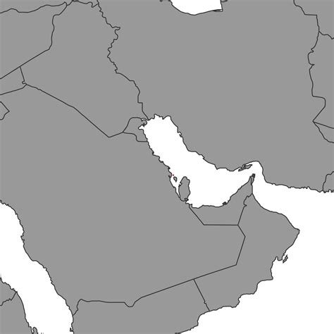 map of bahrain in world map 2