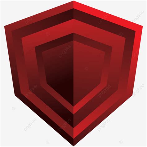 red badge shield vector red badge shield png  vector