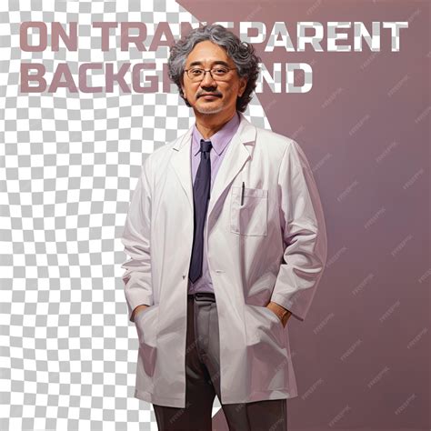 Premium PSD | A satisfied middle aged man with curly hair from the east