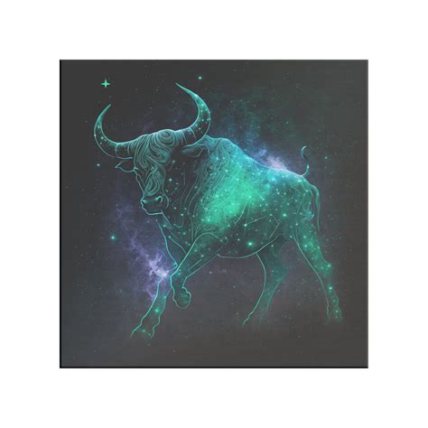 Celestial Taurus: A Painting of the Majestic Taurus Constellation ...