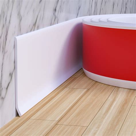 amazoncom duzzy flexible baseboard molding trim  inchw   feet