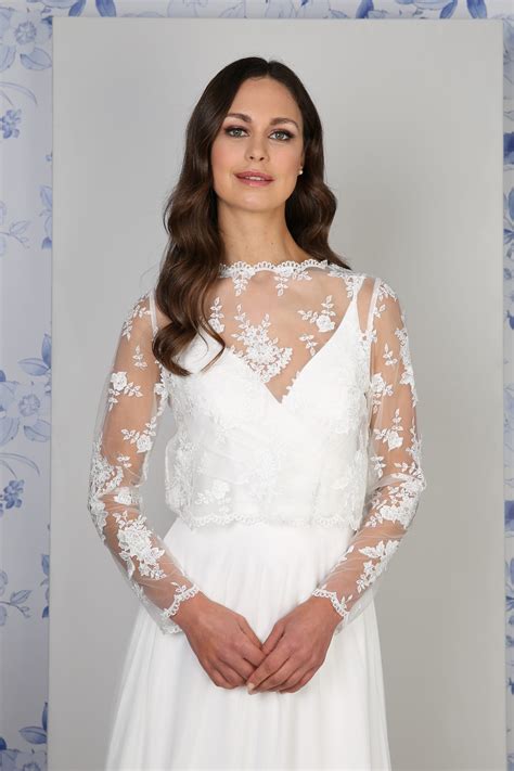 Witham Lace Bridal Jacket - Richard Designs