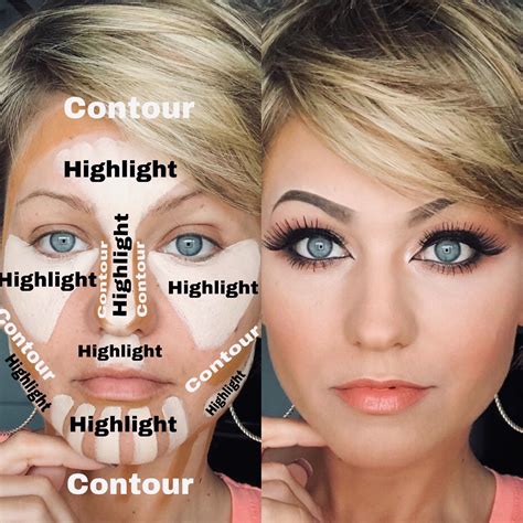 Contour & Highlight with our Complexion Pallet | Дневной макияж глаз ...