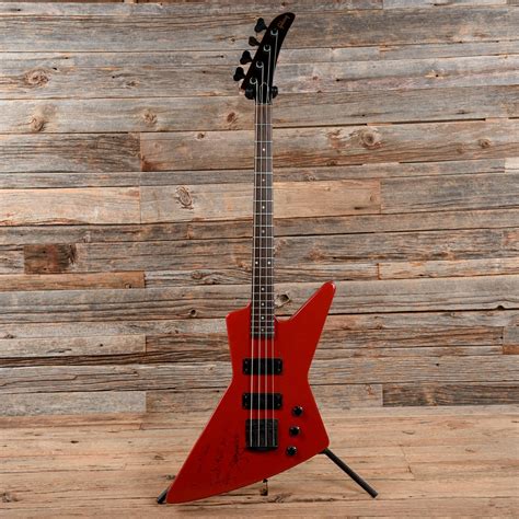 Gibson Explorer Bass Red 1985 – Chicago Music Exchange