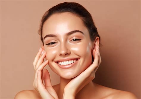 premium ai image perfect complexion