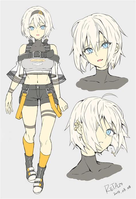 twitter female character design anime character design character design