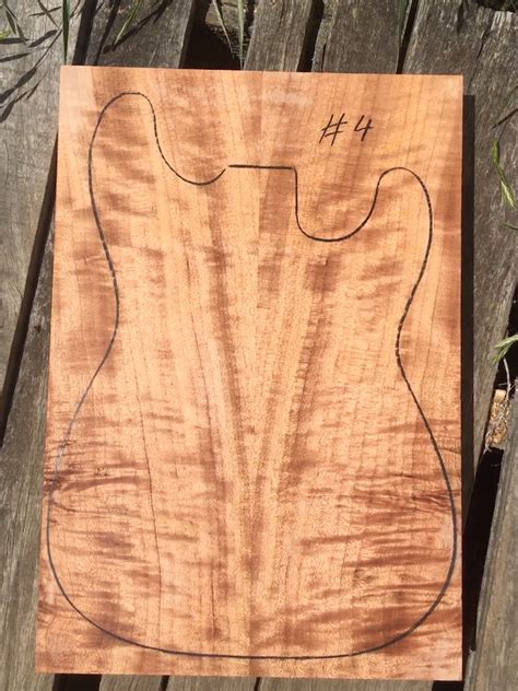 Qld Maple Solid Body_4 - Australian Guitar Timbers