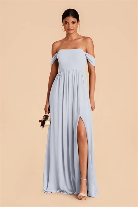 Ice Blue Bridesmaid Dresses | Ice Blue Dresses | Birdy Grey