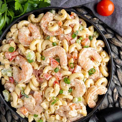 Easy Shrimp Pasta Salad - Home. Made. Interest.