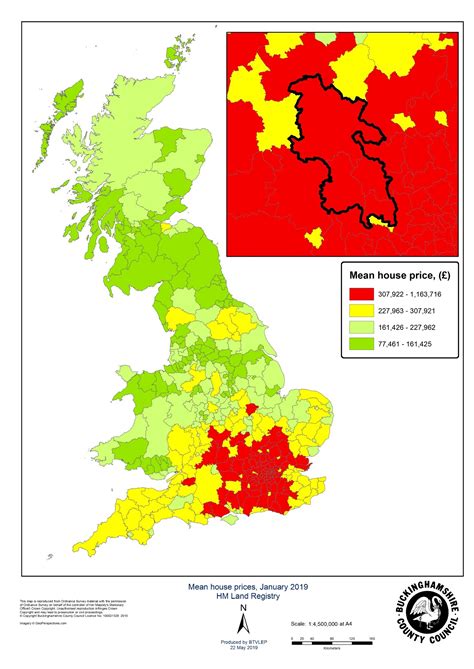 House prices & sales in Buckinghamshire, March 2019 - Buckinghamshire