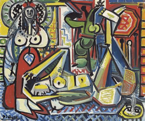 Pablo Picasso (1881-1973) , Les femmes d'Alger (version 'F') | Christie's