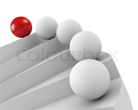Treppe zum Erfolg. | Stock Bild | Colourbox