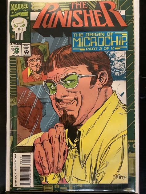 Punisher: Origin of Microchip #2 (1993) | Comic Books - Modern Age ...