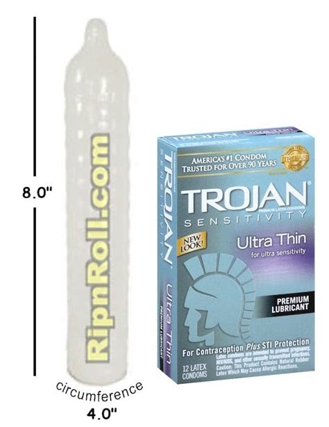 Trojan Ultra Thin Condoms - RipNroll