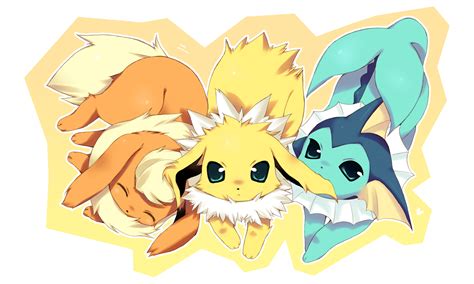 Charming Eeveelutions HD Wallpaper