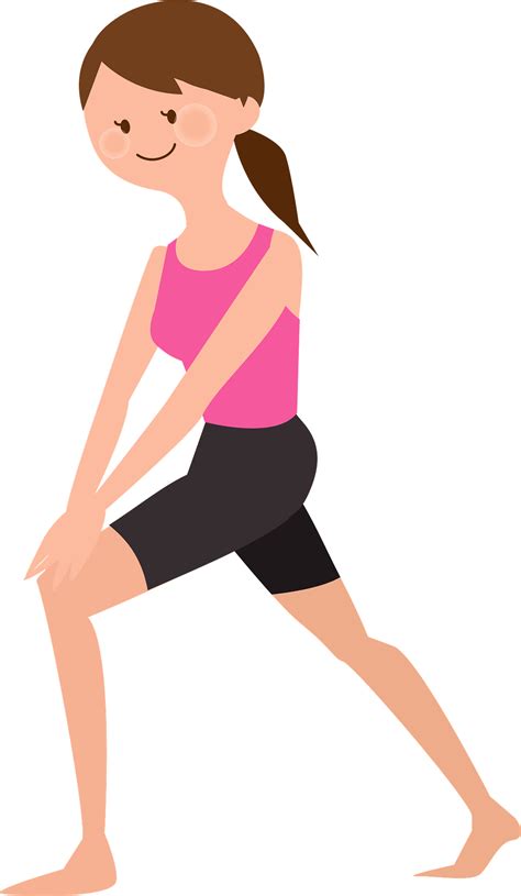 Stretching Exercises Clipart