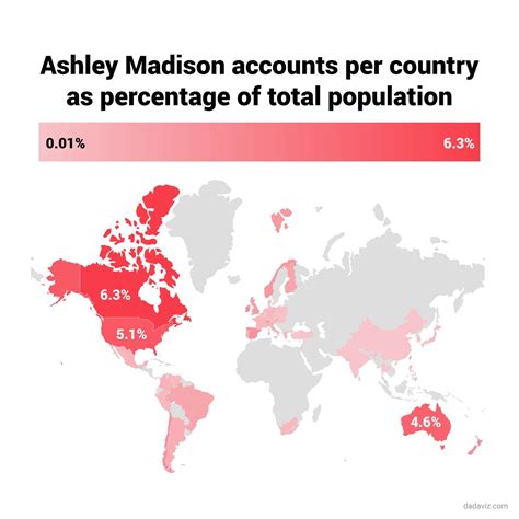 Graphics Exploring the Ashley Madison Leak - Thrillist