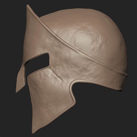 Spartan Helmet - 3D Print Model by 3DKingX