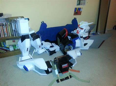 Freedom Gundam Cosplay parts by mushrooshi on deviantART