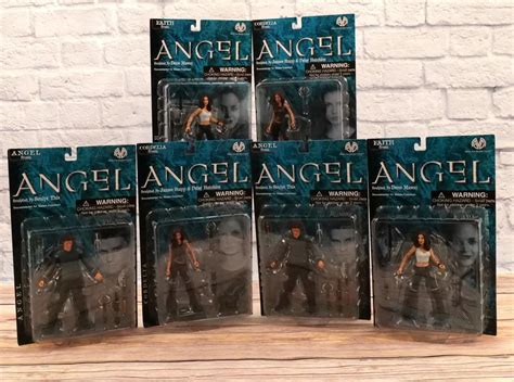 Lot Of 6 Angel Action Figures Auction